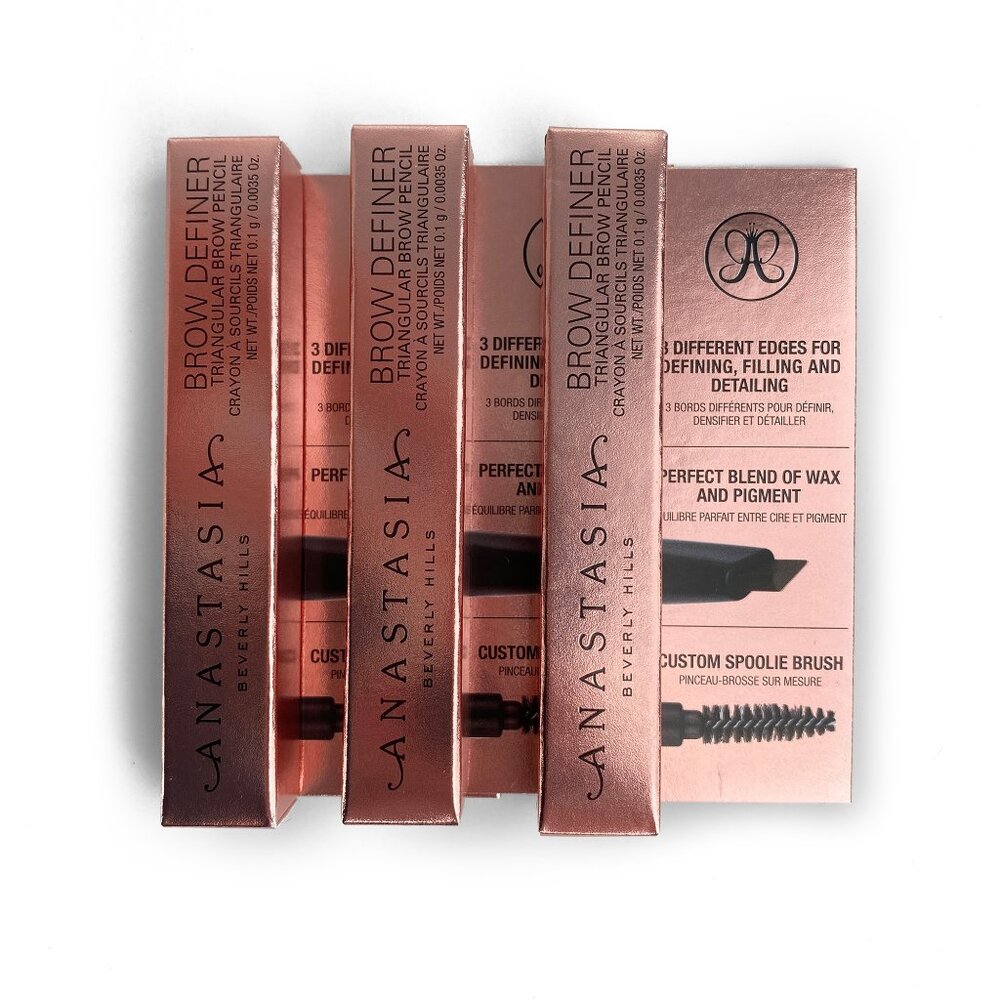ABH Brow Definer - Medium Brown - Travel Size Brow Definer 3 Pack - Picture 4 of 7